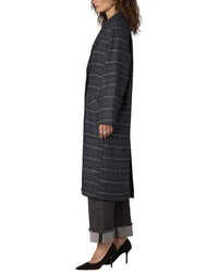 WIT & WISDOM Wit & Wisdom Longline Wool-Blend Coat
