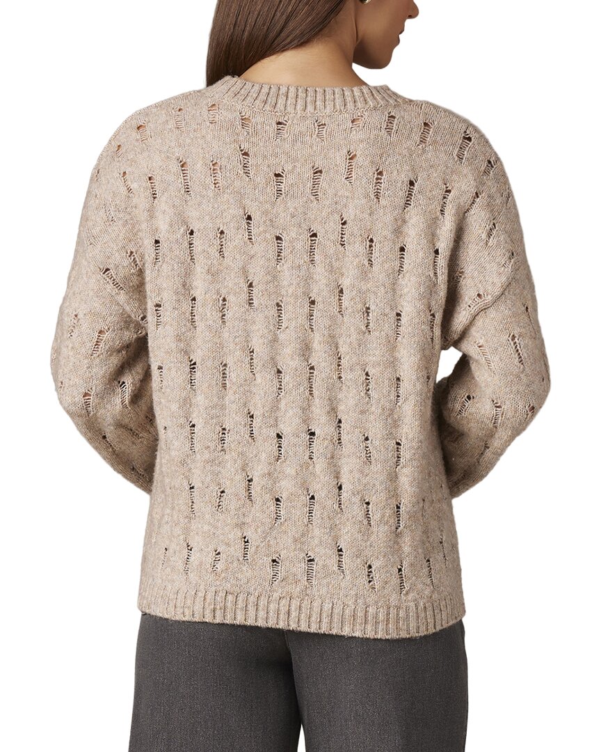WIT & WISDOM Wit & Wisdom Open Work Sweater