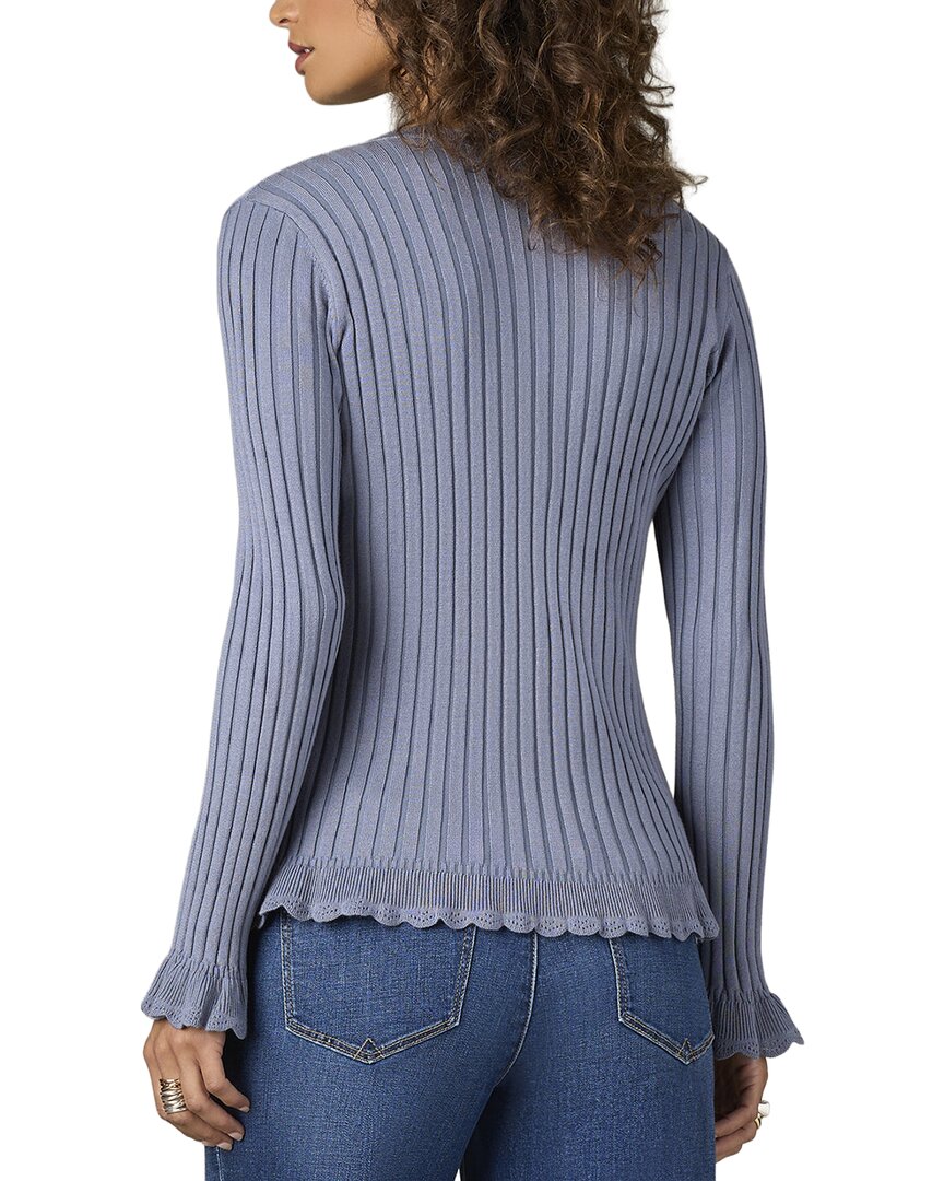 WIT & WISDOM Wit & Wisdom Soutache Knit Top