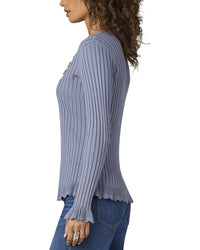 WIT & WISDOM Wit & Wisdom Soutache Knit Top