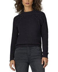 WIT & WISDOM Wit & Wisdom Soutache Sweater