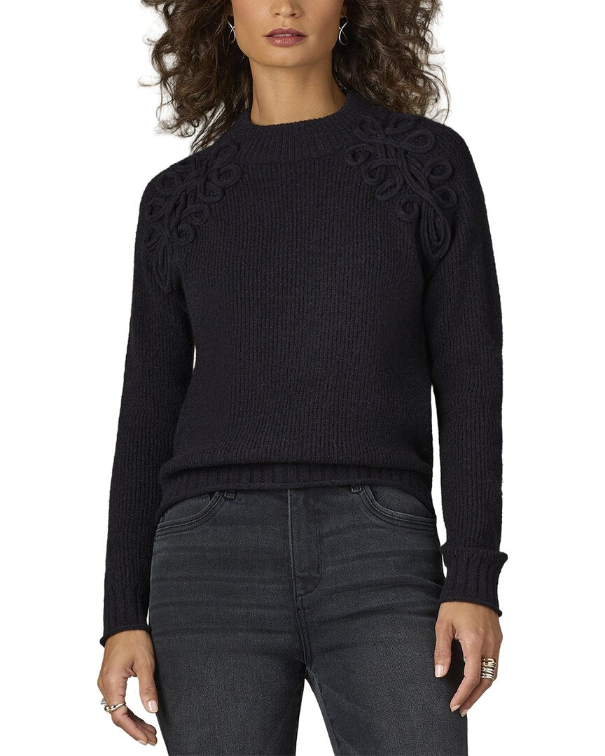 WIT & WISDOM Wit & Wisdom Soutache Sweater