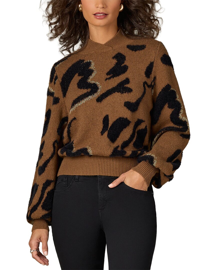 WIT & WISDOM Wit & Wisdom Abstract Sweater