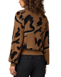 WIT & WISDOM Wit & Wisdom Abstract Sweater