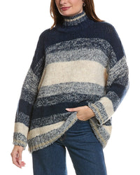 Wit & Wisdom Ombre Stripe Wool-Blend Sweater