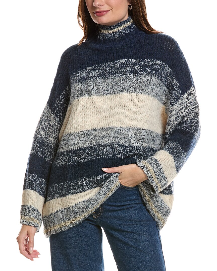 Wit & Wisdom Ombre Stripe Wool-Blend Sweater