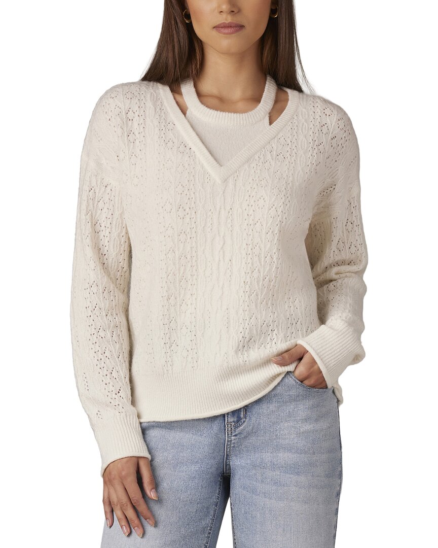 WIT & WISDOM Wit & Wisdom Twofer Sweater