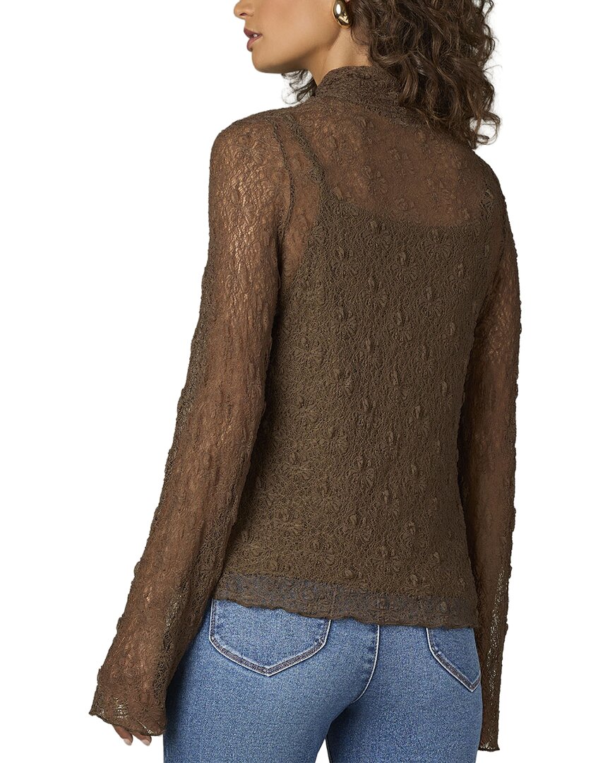 WIT & WISDOM Wit & Wisdom Bell Sleeve Knit Top