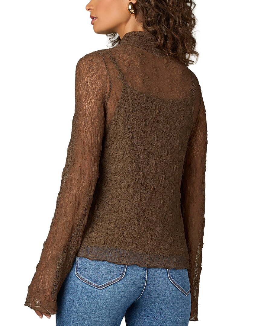 WIT & WISDOM Wit & Wisdom Bell Sleeve Knit Top