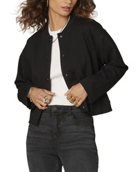 WIT & WISDOM Wit & Wisdom Crop Bomber Jacket