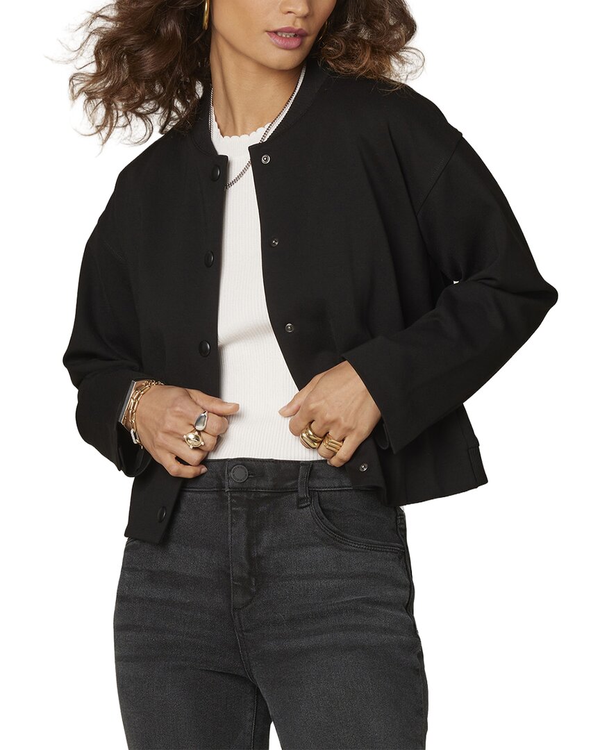 WIT & WISDOM Wit & Wisdom Crop Bomber Jacket