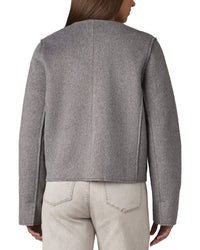 WIT & WISDOM Wit & Wisdom Wool-Blend Crop Coat