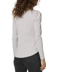 WIT & WISDOM Wit & Wisdom Puff Sleeve Knit Top