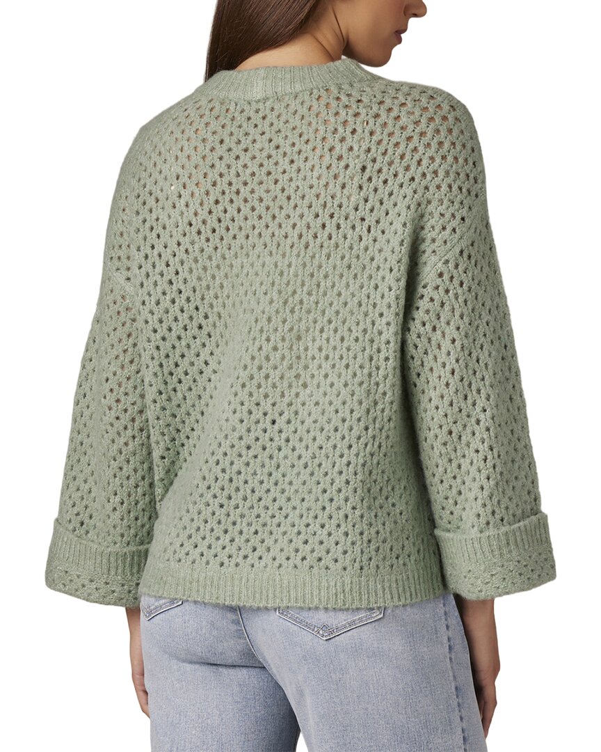 WIT & WISDOM Wit & Wisdom Open Work Sweater