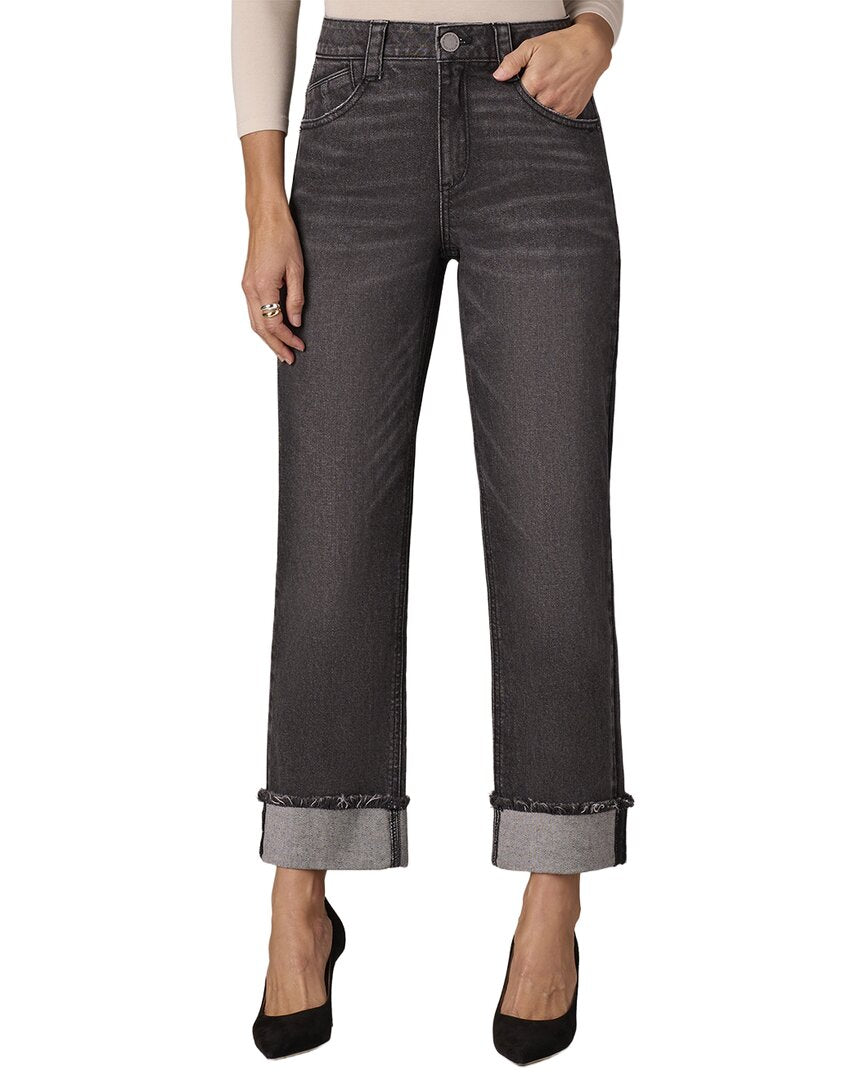 WIT & WISDOM Wit & Wisdom Fray Cuff Boyfriend Jean