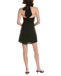 NIA Nia Emil Linen-Blend Mini Dress