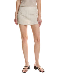 NIA Nia Valencia Linen-Blend Skort