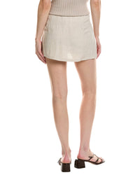 NIA Nia Valencia Linen-Blend Skort
