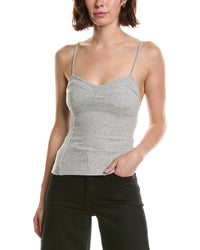 NIA Nia Ribbed Hacci Corset Tank