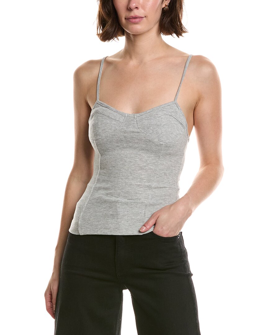 NIA Nia Ribbed Hacci Corset Tank