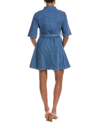 ESTELLINA Estellina Denim Mini Dress