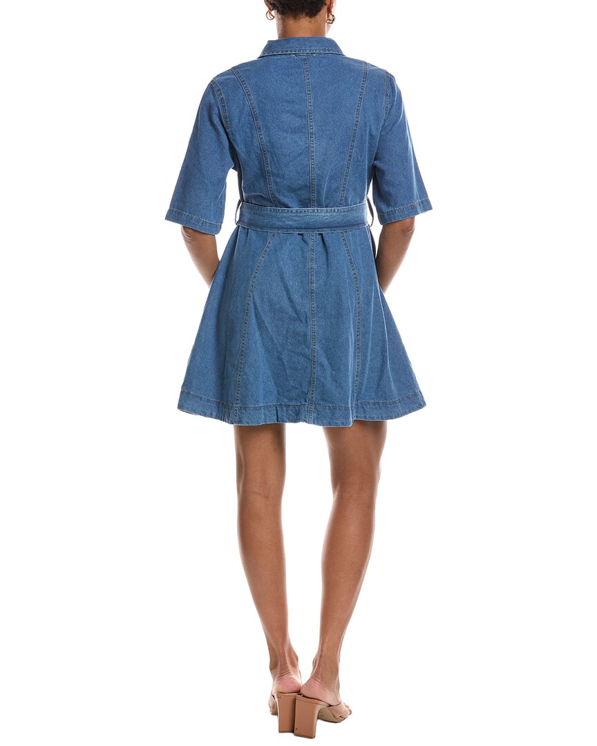 ESTELLINA Estellina Denim Mini Dress