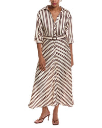 Estellina Printed Midi Dress