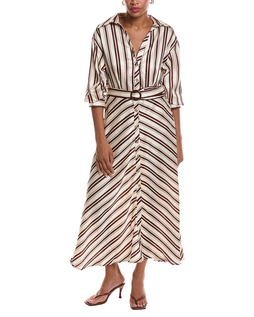 Estellina Printed Midi Dress