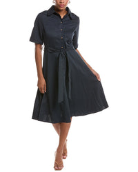 Estellina Solid Midi Dress