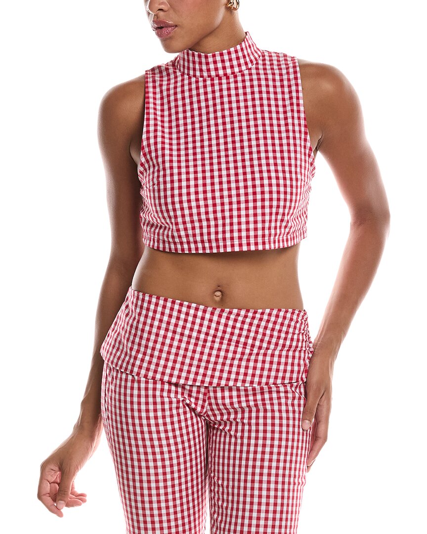 Estellina Check Top