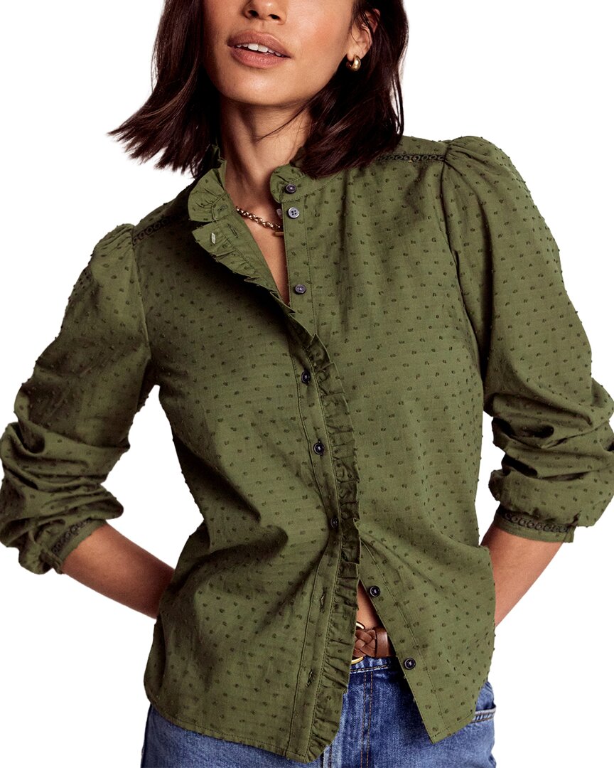 Boden Boden Helena Cotton Dobby Top