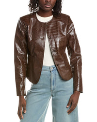 LAMARQUE Lamarque Croco Jacket