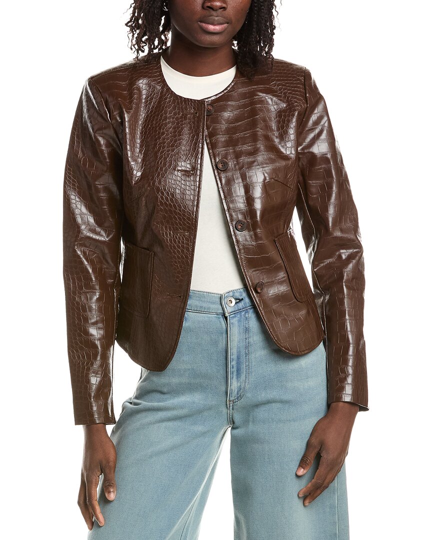 LAMARQUE Lamarque Croco Jacket