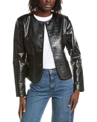 LAMARQUE Lamarque Croco Jacket