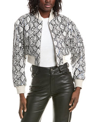 LAMARQUE Lamarque Cropped Bomber Jacket
