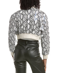 LAMARQUE Lamarque Cropped Bomber Jacket