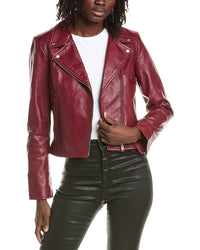 LAMARQUE Lamarque Leather Biker Jacket