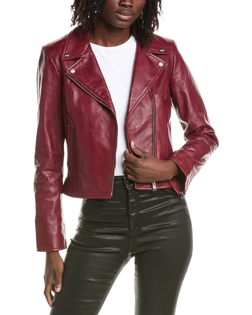 LAMARQUE Lamarque Leather Biker Jacket