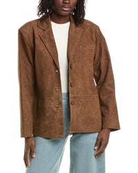 LAMARQUE Lamarque Suede Blazer