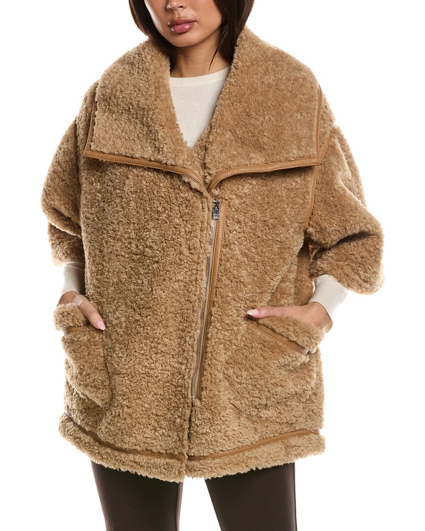 LAMARQUE Lamarque Faux Sherpa Coat
