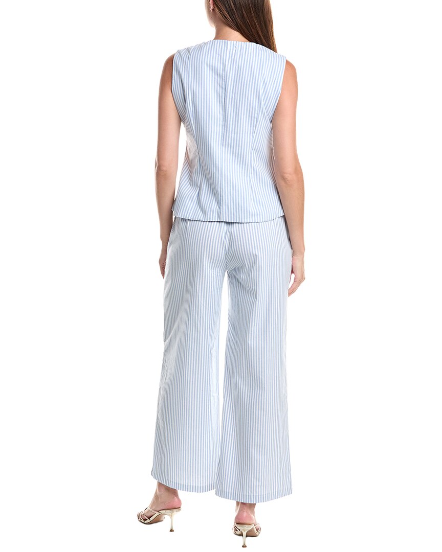 ANNA KAY Anna Kay 2Pc Athens Striped Top & Pant Set