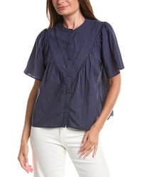 ANNA KAY Anna Kay Tropeanna Cashmere-Blend Blouse
