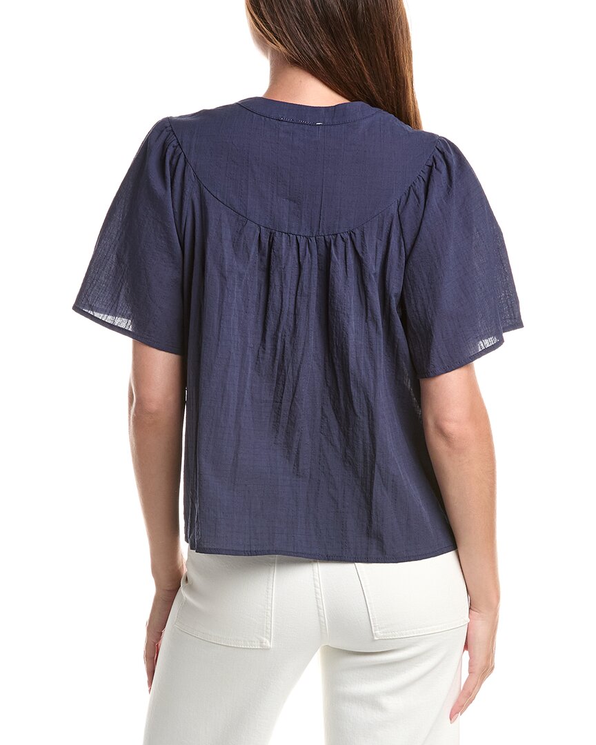 ANNA KAY Anna Kay Tropeanna Cashmere-Blend Blouse
