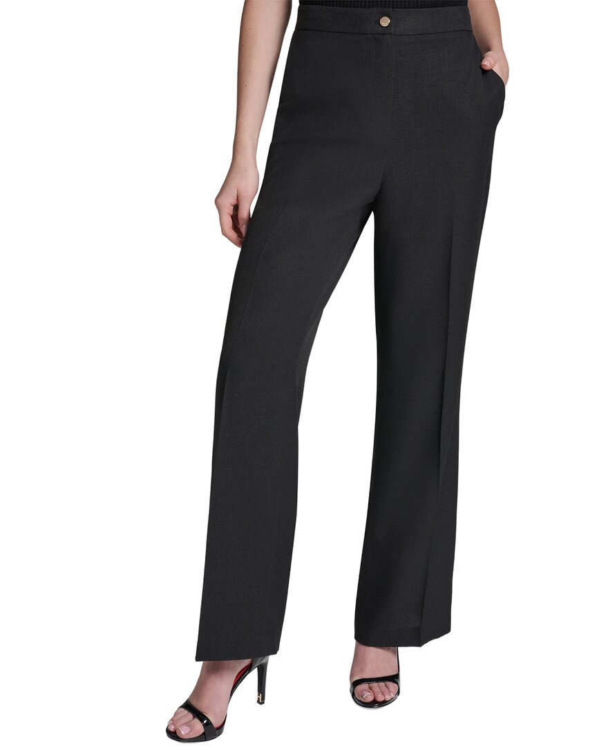 Halston Halston Classic Flare Leg Trousers