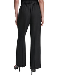 Halston Halston Classic Flare Leg Trousers