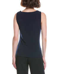 Halston Halston Draped Front Tank Top