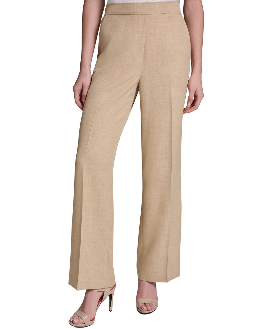 Halston Wide Leg Pull-On Trouser