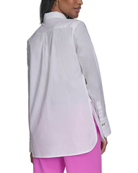 Halston Halston Long Sleeve Button Down Blouse
