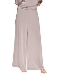 Halston Halston Wide Leg Jersey Pant