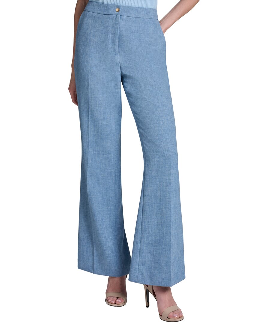 Halston Classic Flare Leg Trousers